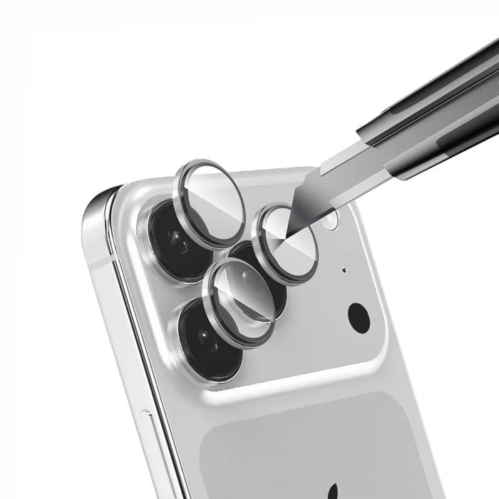 iPhone 17 Pro Uyumlu Mikro Kamera Lens Koruyucu