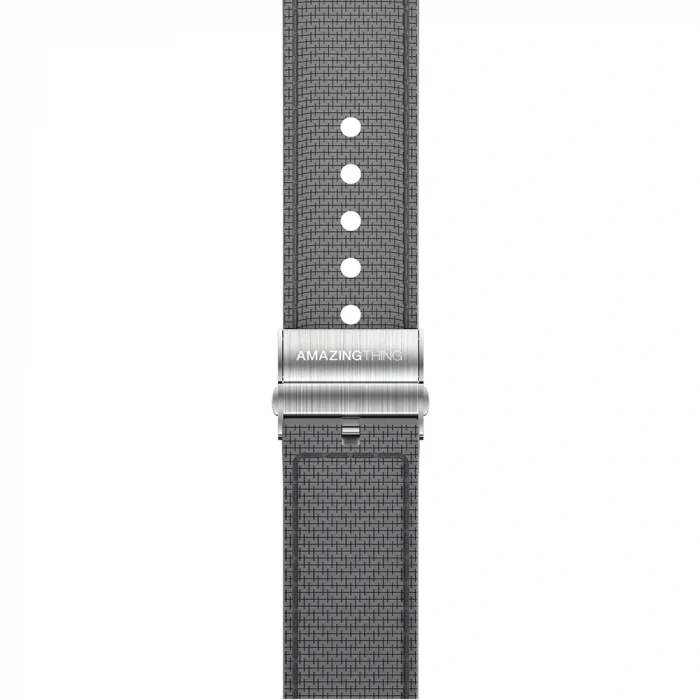 Apple Watch 10 42mm Amazingthing Titan Swift Deri Dokulu Silikon Kordon