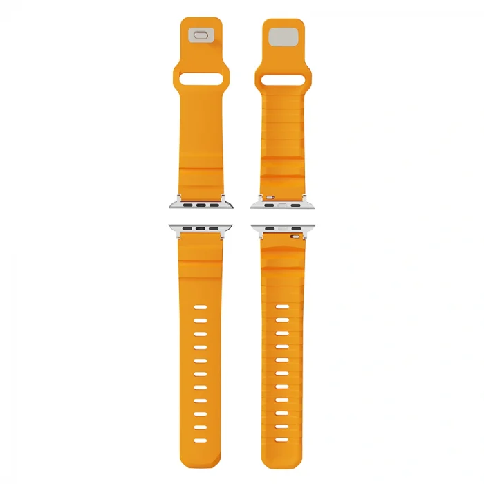 Watch 10 42mm Uyumlu Akıllı Saat Silikon Kordonu