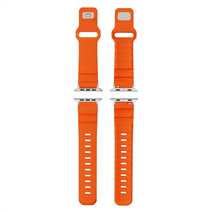 Watch 10 42mm Uyumlu Akıllı Saat Silikon Kordonu