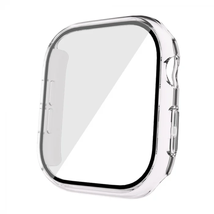 Watch 10 42mm Sert PC Kasa Electroplatink Çerçeveli Ekran Koruyucu Watch Gard 36