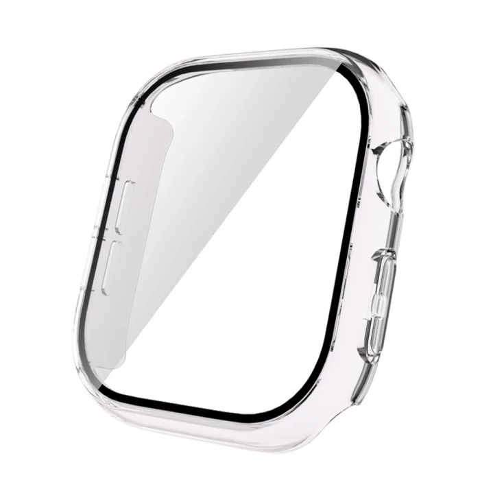 Watch 10 42mm Sert PC Kasa Electroplatink Çerçeveli Ekran Koruyucu Watch Gard 36