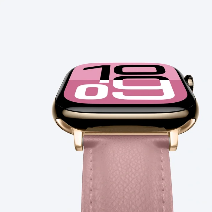 Apple Watch 10 46mm Amazingthing Glamour Class Deri Kordon