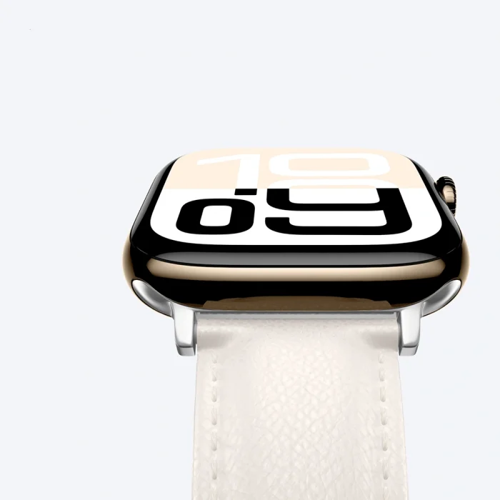 Apple Watch 10 46mm Amazingthing Glamour Class Deri Kordon