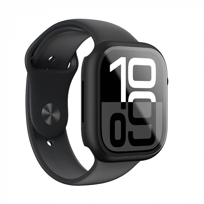 Apple Watch 10 46mm Amazingthing Radix Minimal FullGuard Sert PC Kasa ve Ekran Koruyucu