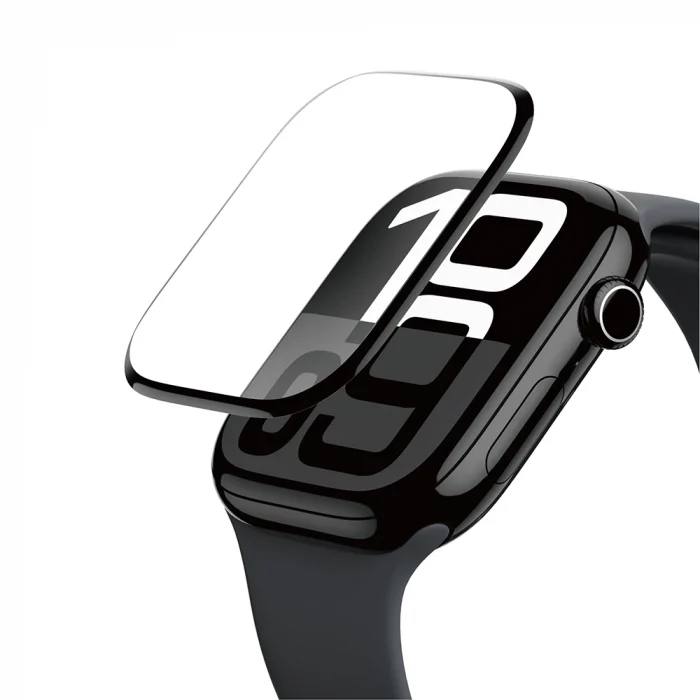 Watch 10 46mm Amazingthing Radix Protective Parmak İzi Bırakmayan HD Ekran Koruyucu Film + Kolay Uygulama Aparatı