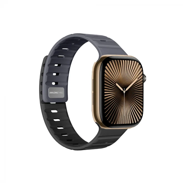 Watch 10 46mm Amazingthing SilqLock Silikon Kordon Strap Kayış