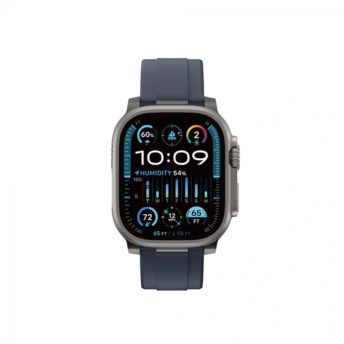 Apple Watch 10 46mm Amazingthing Titan Chrono Silikon Kordon