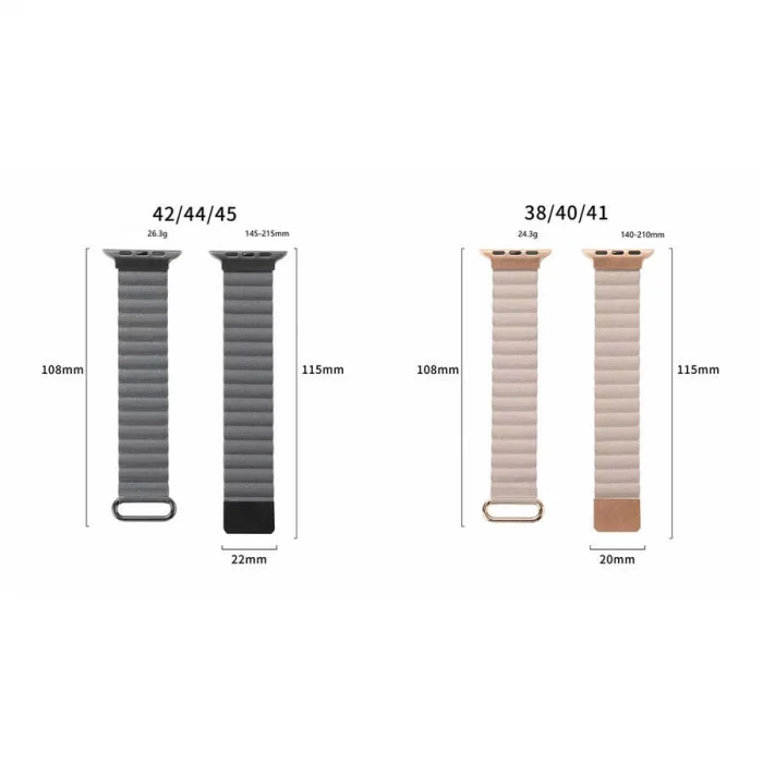 ​​​Watch 40mm KRD-78 PU Deri Kordon Strap Kayış