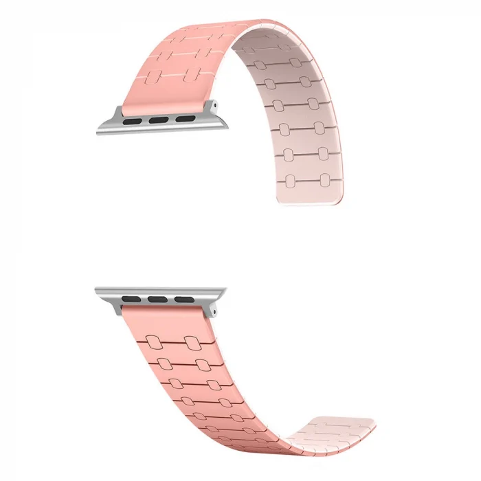 Watch 40mm KRD-111 Çizgili Desenli Silikon Kordon