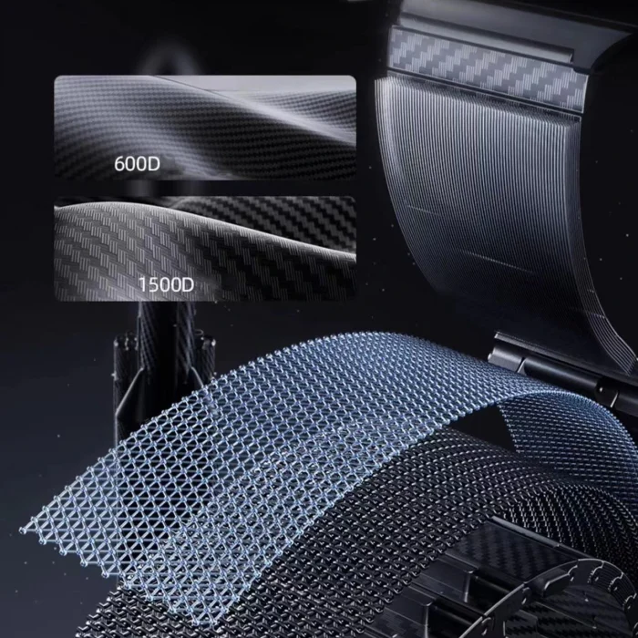 Watch 40mm Uyumlu-90 600D Karbon Fiber Kordon