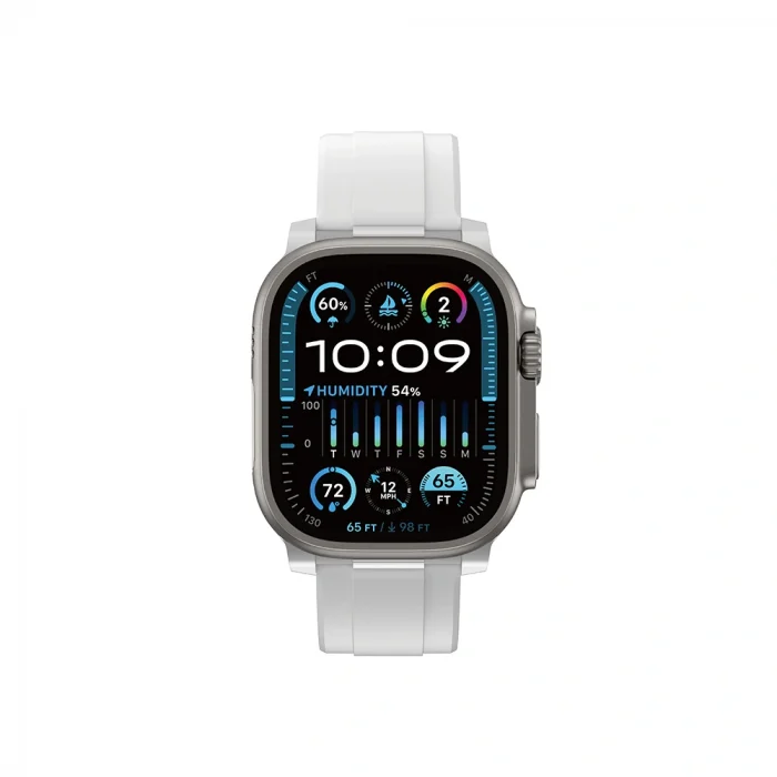 Apple Watch 42mm Amazingthing Titan Chrono Silikon Kordon