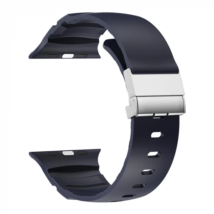 Watch 7 45mm KRD-145 Metal Tokalı Silikon Kordon