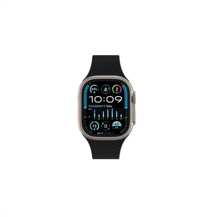 Apple Watch Ultra 49mm Amazingthing Smoothie Sport Magnetik Tak Çıkar Silikon Strap Kayış