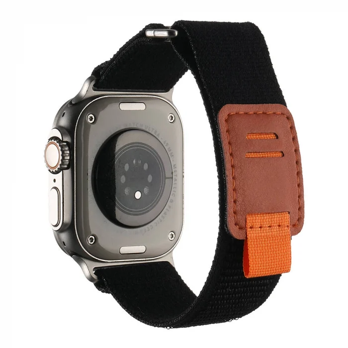 Watch Ultra 49mm Hasır Kordon KRD-106 Strap Kayış