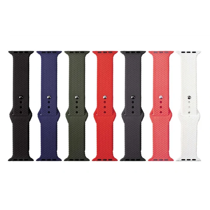 Watch Ultra 49mm Kordon Uyumlu-37 Silikon Strap Kayış