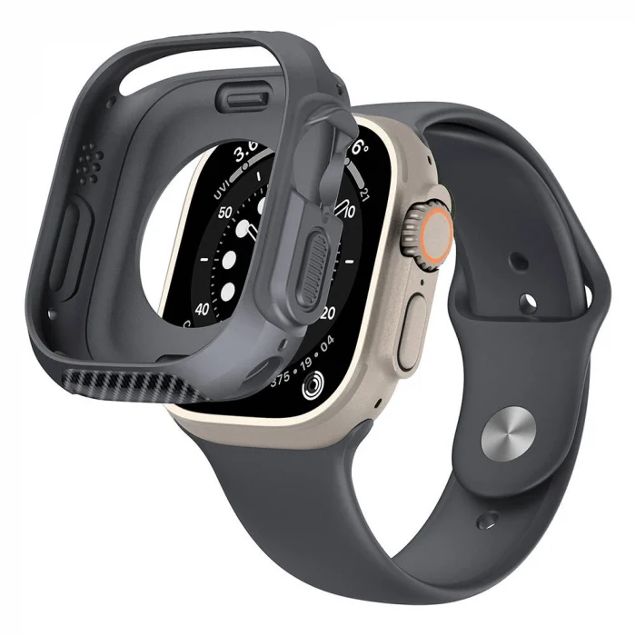 Watch Ultra 49mm Silikon TPU Kasa Koruyucu Watch Gard 31