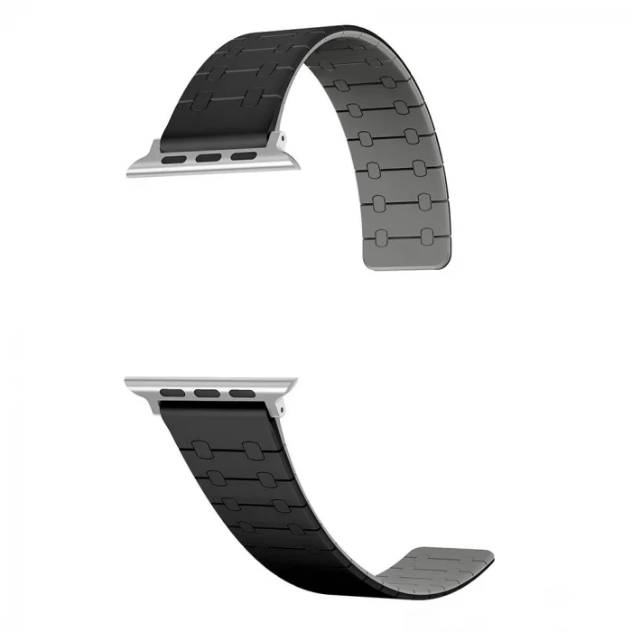 Watch Ultra 49mm KRD-111 Çizgili Desenli Silikon Kordon