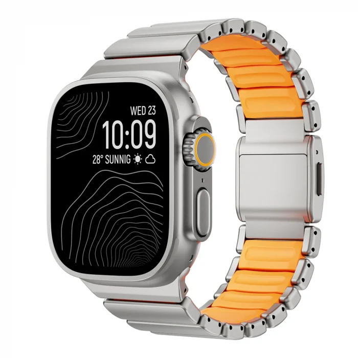 Watch Ultra 49mm KRD-152 Titanyum Silikon Kordon