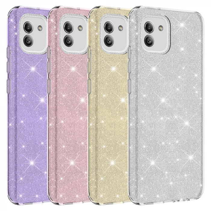 Samsung A03 Kılıf  Shining Silikon