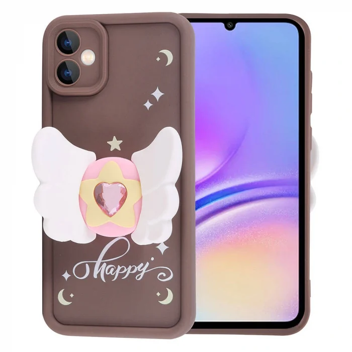 Samsung A05 Kılıf Kamera Korumalı Figür Tasarımlı Kapya Kapak