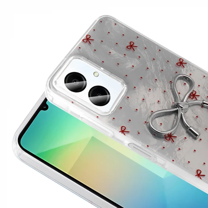 Samsung A06 Kılıf Kamera Korumalı Figürlü Ponti Silikon Kapak