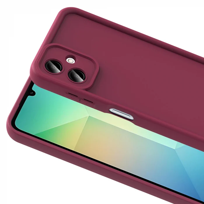 Samsung A07 Kılıf Kamera Korumalı Ananas Kapak