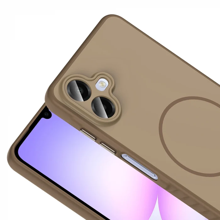 Samsung A07 Kılıf M-safe Şarj Özellikli Tea Kapak