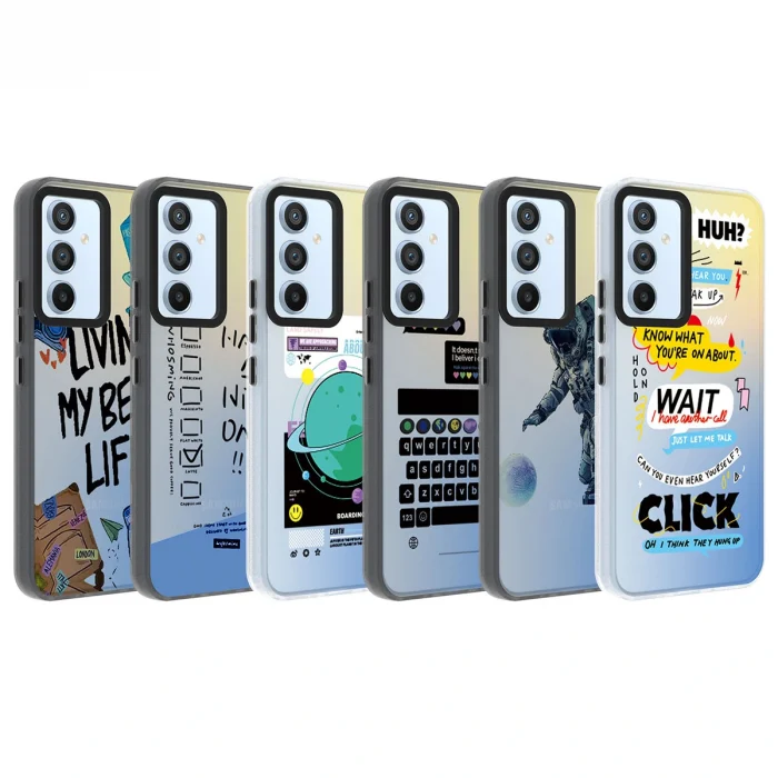 Samsung A14 Kılıf Desenli Dragon Sert Kapak