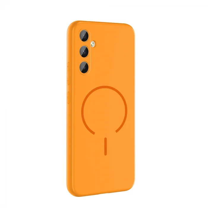 Samsung A14 Kılıf M-safe Şarj Özellikli Meta Kapak