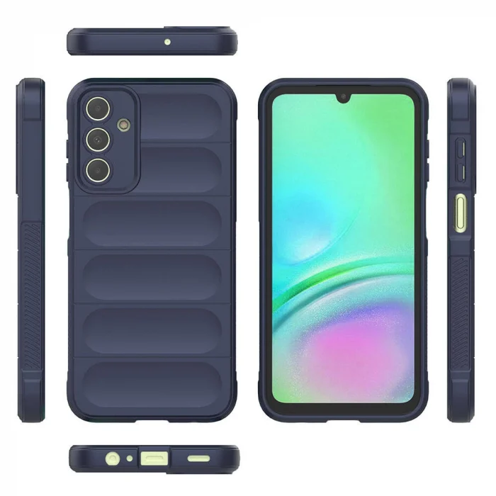 Samsung A15 Kılıf Esnek TPU Oyuklu Arka Yüzey Tasarımlı Etnik Silikon Kapak