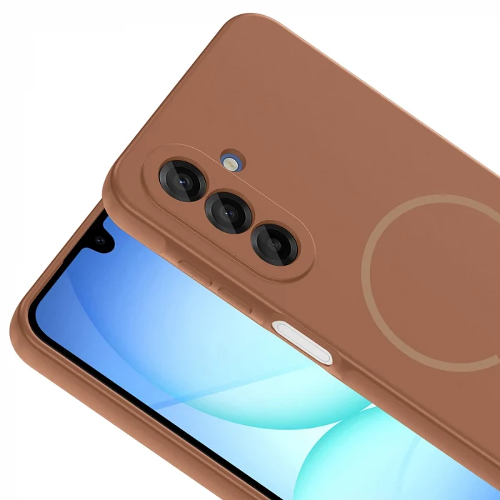 Galaxy A16 Kılıf M-safe Şarj Özellikli Zore Meta Kapak