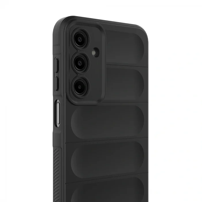 Samsung A17 Kılıf Esnek TPU Oyuklu Arka Yüzey Tasarımlı Etnik Silikon Kapak