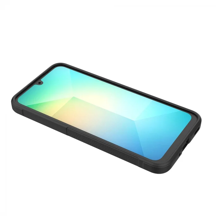 Samsung A17 Kılıf Esnek TPU Oyuklu Arka Yüzey Tasarımlı Etnik Silikon Kapak