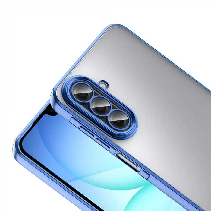 Galaxy A17 Kılıf Kamera Korumalı Logo Gösteren Zore Omega Kapak