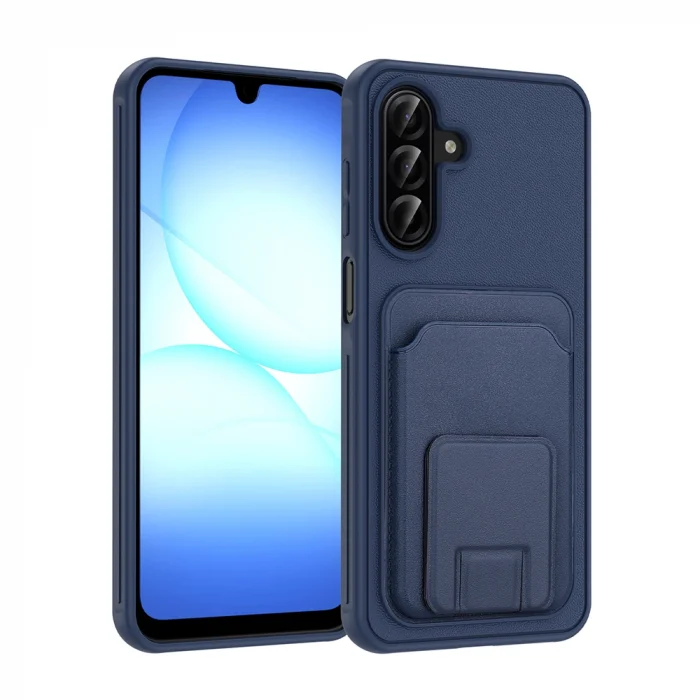 Samsung A17 Kılıf Kartlıklı TPU Bikart Kapak