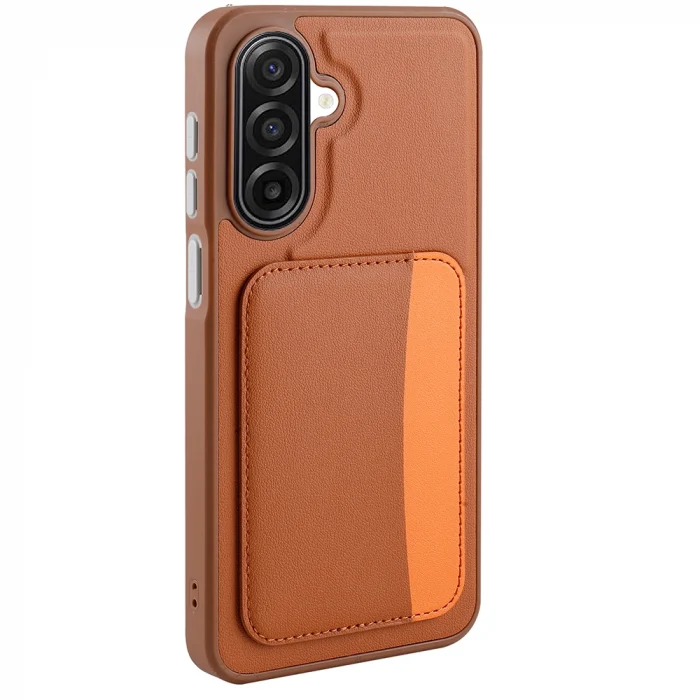 Galaxy A17 Kılıf Kartlıklı Zore X-Kart Silikon Kapak