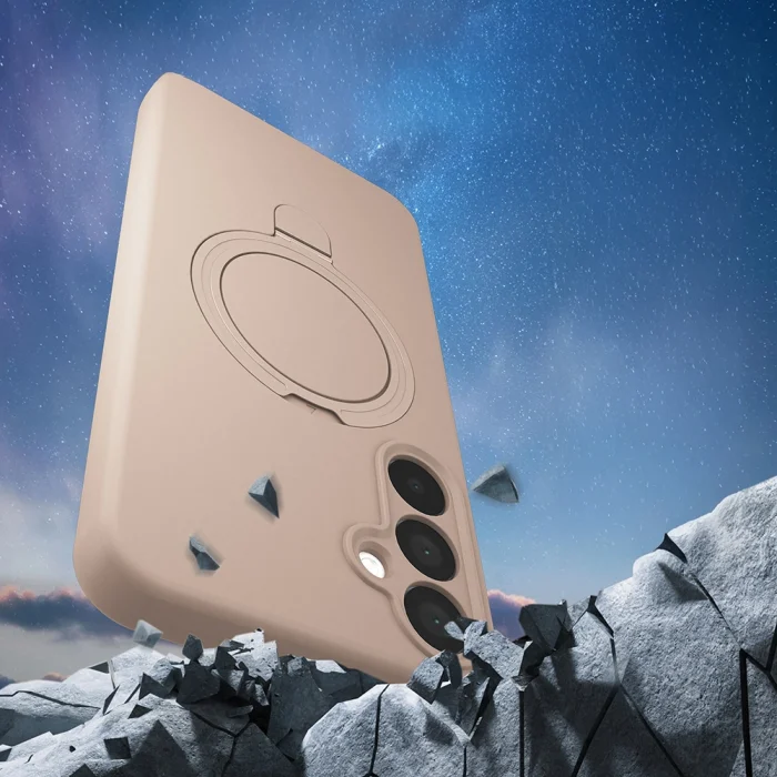 Samsung A17 Kılıf M-safe Şarj Özellikli Standlı Samara Kapak