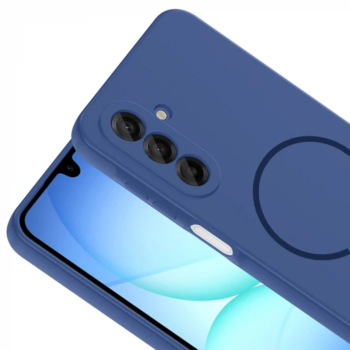 Samsung A17 Kılıf M-safe Şarj Özellikli Meta Kapak