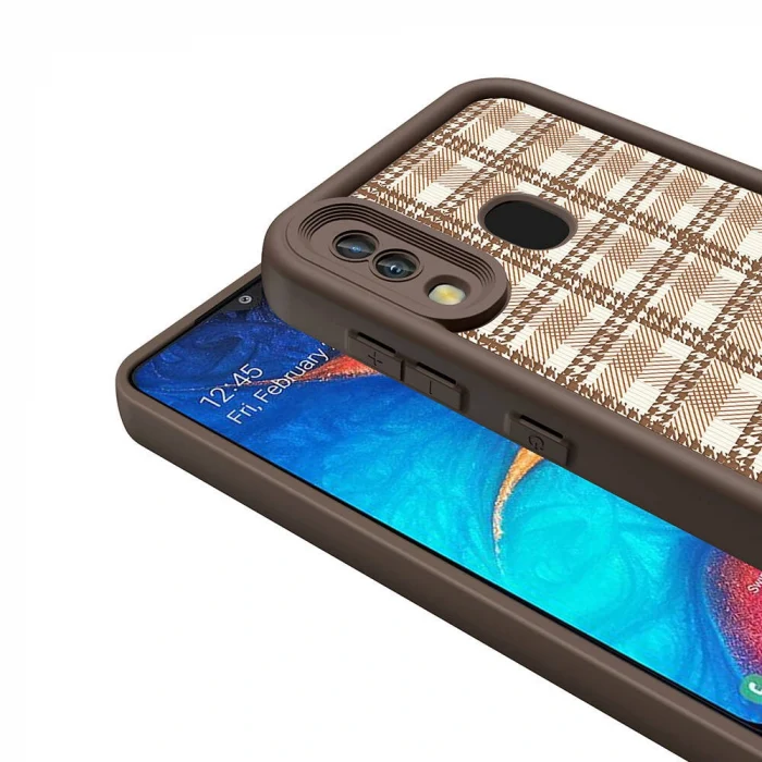 Samsung A20 Kılıf Kamera Korumalı Baskılı Arka Yüzey Klas Kapak