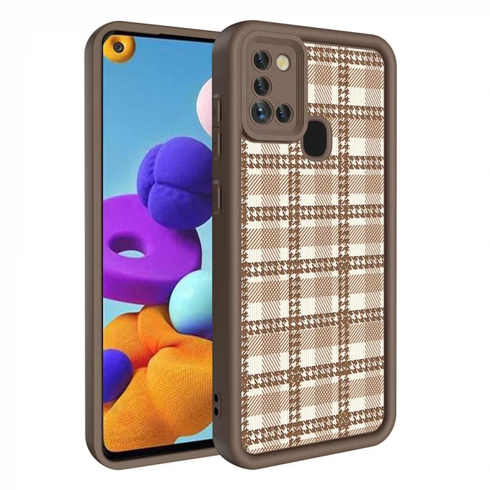 Samsung A21S Kılıf Kamera Korumalı Baskılı Arka Yüzey Klas Kapak