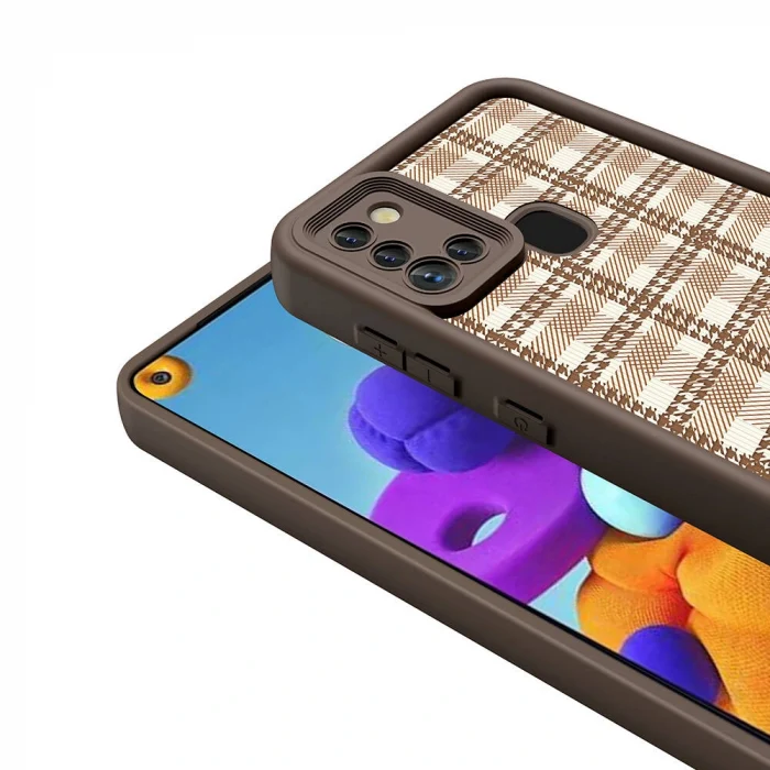 Samsung A21S Kılıf Kamera Korumalı Baskılı Arka Yüzey Klas Kapak