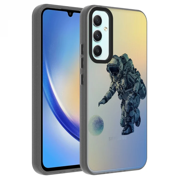 Samsung A24 Kılıf Desenli Dragon Sert Kapak