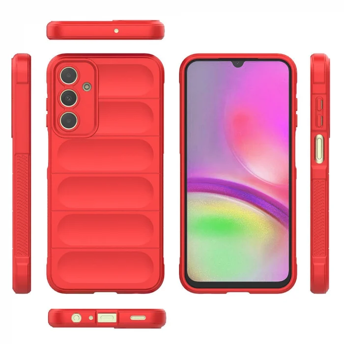 Samsung A25 Kılıf Esnek TPU Oyuklu Arka Yüzey Tasarımlı Etnik Silikon Kapak