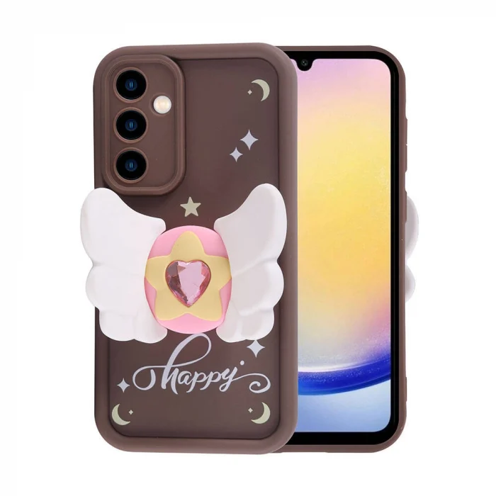 Samsung A25 Kılıf Kamera Korumalı Figür Tasarımlı Kapya Kapak
