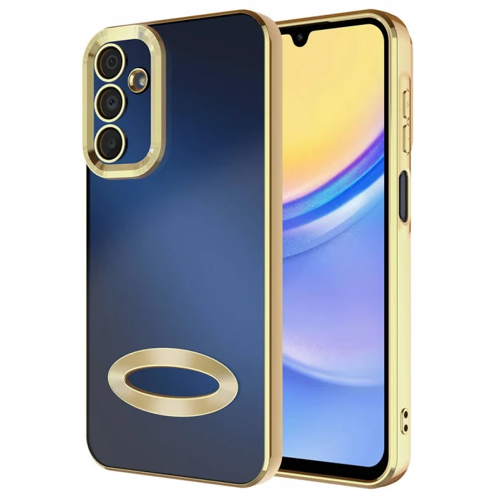 Samsung A25 Kılıf Kamera Korumalı Logo Gösteren Omega Kapak