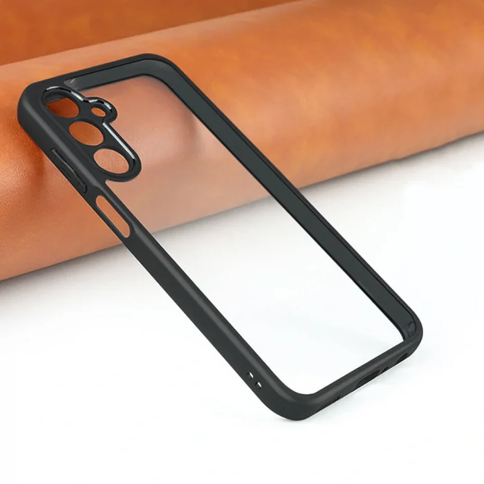 Samsung A25 Kılıf Kamera Korumalı Şeffaf Arka Yüzey New Roll Kapak