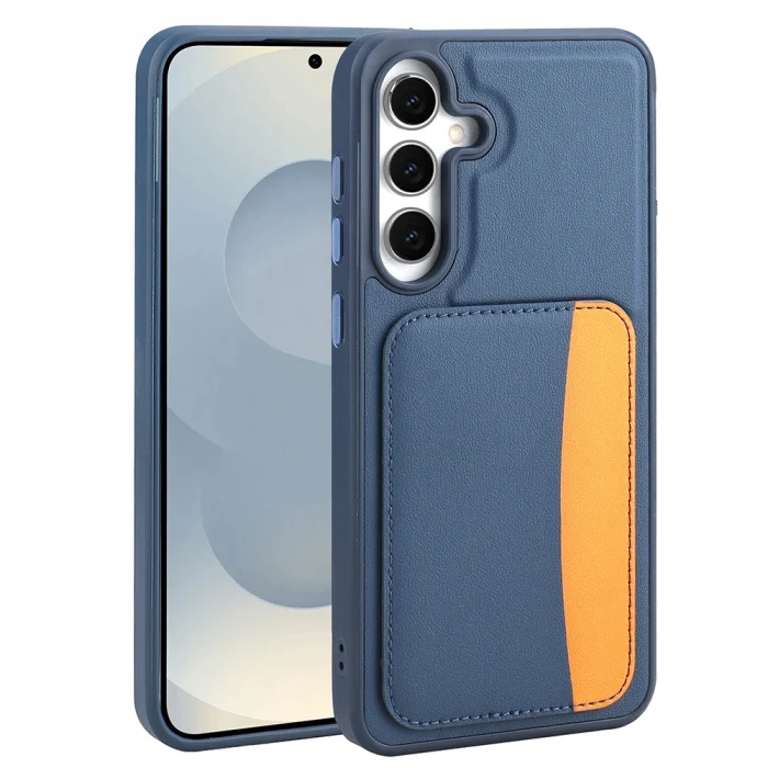 Galaxy A26 Kılıf Kartlıklı Zore X-Kart Silikon Kapak