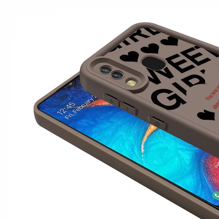 Samsung A30 Kılıf Kamera Korumalı Baskılı Arka Yüzey Klas Kapak