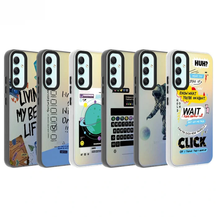 Samsung A34 Kılıf Desenli Dragon Sert Kapak